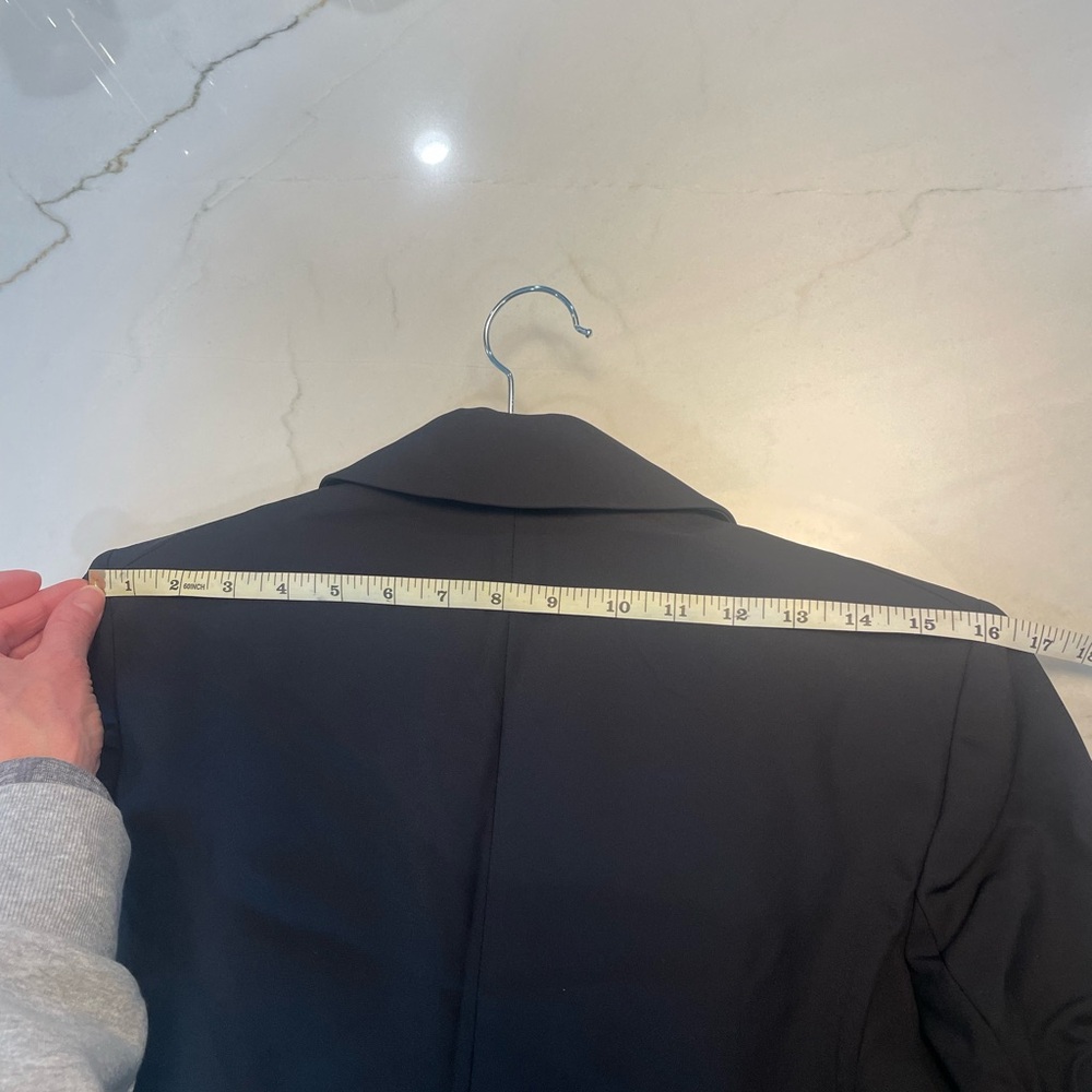 Quince Elegant Black Scuba Jacket - Picture 5 of 5